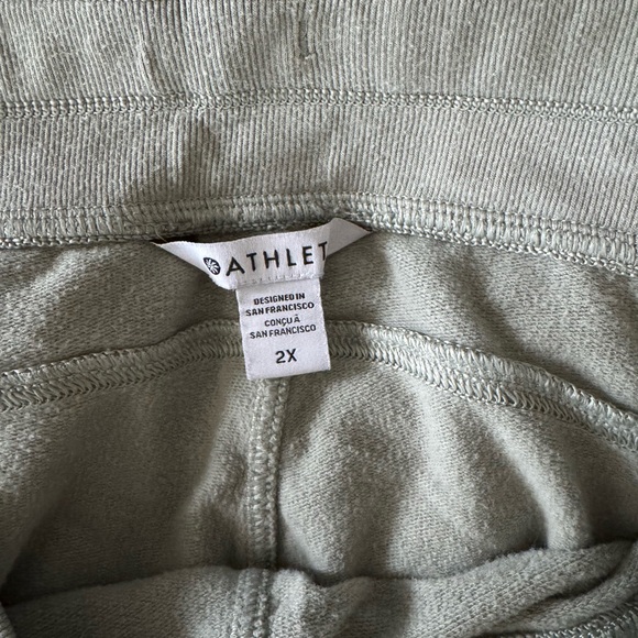 Athleta Light Green (Sage) Sweatpants Sz 2X - Picture 3 of 4